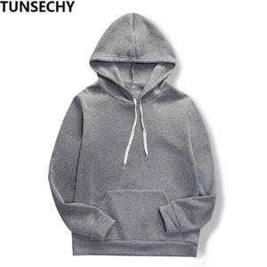 The latest women's spring/fall plain long-sleeved hoodie fashion hoodie sweatshirts for men and women